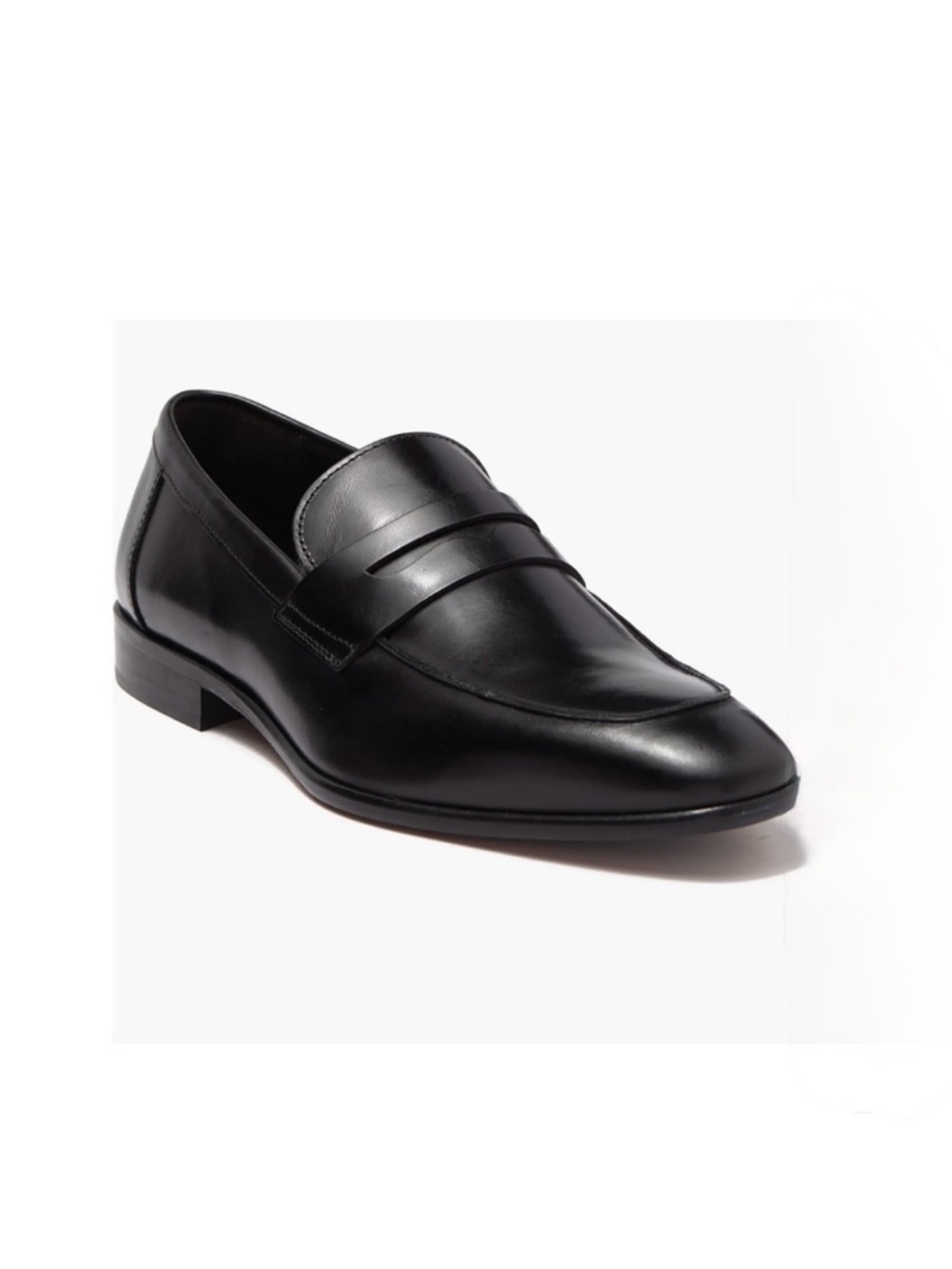 TO BOOT NEW YORK Merrill Penny BLACK Loafer men size 8 NEW